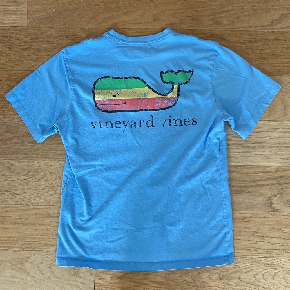 Rasta Whale Pocket T-Shirt
